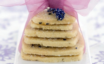 Levendulás omlós keksz