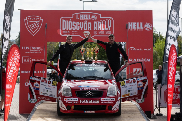 Visszatekintő: I. HELL Diósgyőr Rally - ORB2 - Görög Péter - Mózes Máté