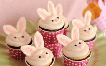 Húsvéti nyuszis muffin
