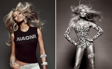 Naomi Campbell megvált régi szerelmétől, s vele régi hajszínétől