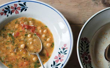 Csicseriborsó leves